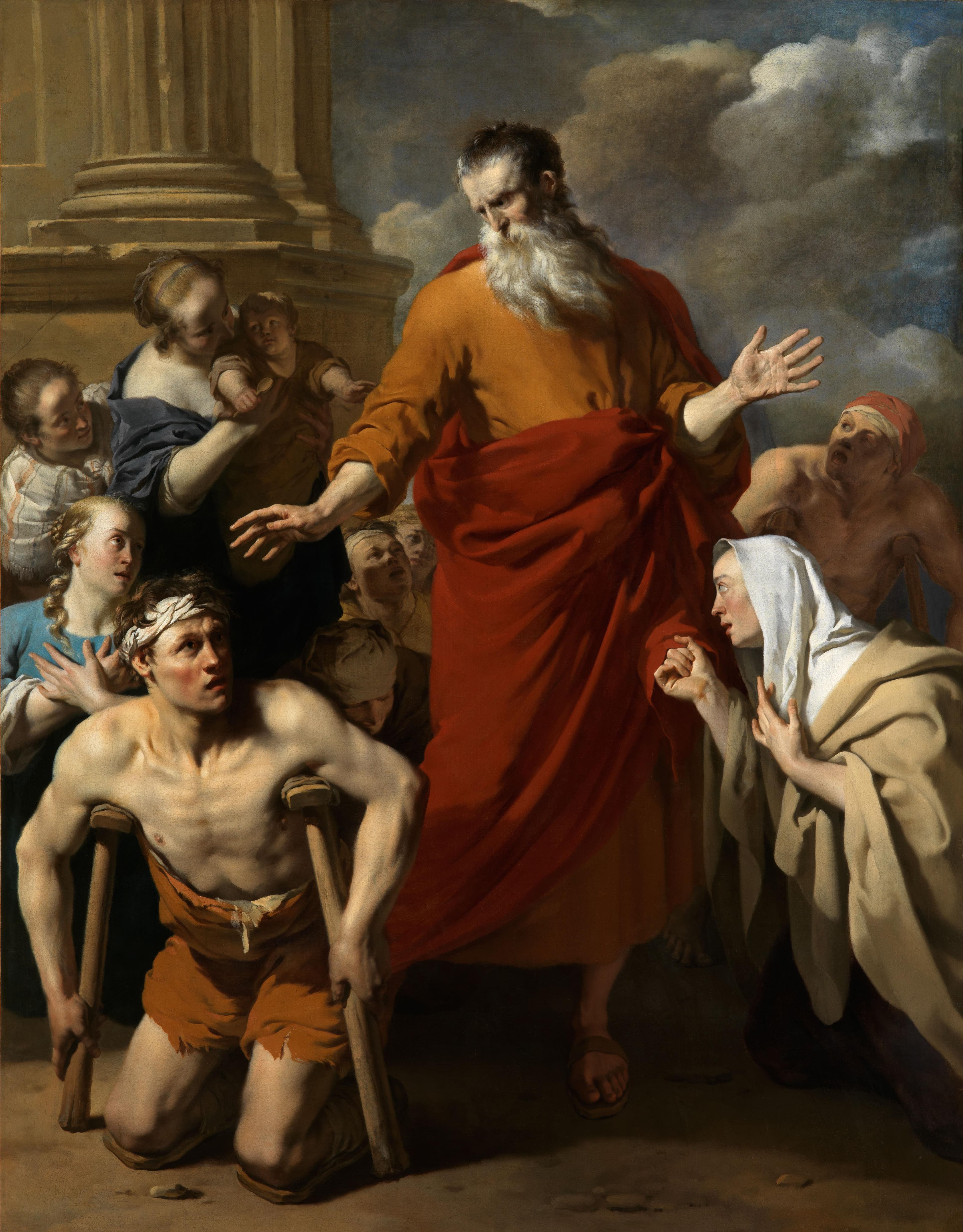 Pavao iscjeljuje čovjeka koji nije mogao hodati / Pavao iscjeljuje hromog u Listri (raniji naslov)